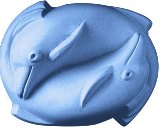Dolphins Soap Mold by Milky Way Molds