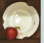 Soap Plate, Plain - Enamelware - Click Image to Close