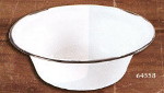 Cereal Bowl - White Enamelware