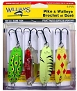 Williams Pike & Walleye Favorites 4 Pack Kit - 4-PW