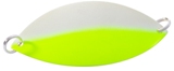 Lake Clear Wabbler 1 - Glow Chartreuse/Silver Back