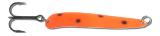 Savant Spoons Jake Series - Orange Black Dot/Silver Back - Click Image to Close