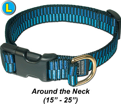 Collar, Adjustable Quick Release - Large 15" - 25" - Click Image to Close