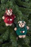 Christmas Scent Bear, Christmas Ornament - 4 1/2" - Retired 2005