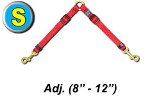 Adjustable Double Dog Leads - Small