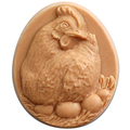 Chick & Egg Soap Mold by Milky Way Molds - Click Image to Close