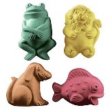 Kids Critters 1 Guest Soap Mold by Milky Way Molds