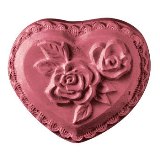 Heart with Roses Soap Mold by Milky Way Molds