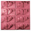 Hearts with Arrow Soap Mold Tray by Milky Way Molds