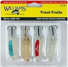 Williams Proven Wabler Patterns For Trout 4 Pack Kit - 4-TK