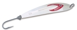 Williams Sal-T "C", Dressed Hook - C225SW - Silver/Red
