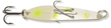 Williams Ice Jig - Glow Chartreuse/Silver Back