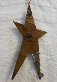 Star Rustic Beaded Ornament