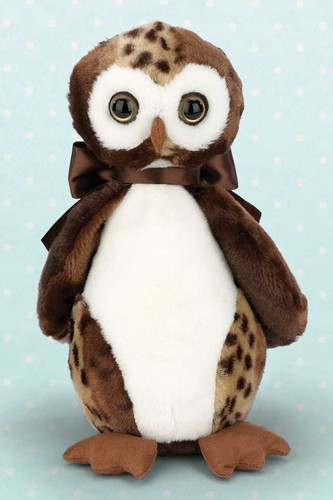 Whoover Bean Bottom Owl 12" by Bearington - Click Image to Close