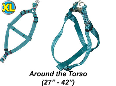Step-In Pet / Dog Harness w/ Satin Hardware - Extra Large - Click Image to Close