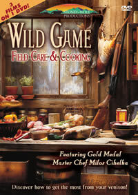 Wild Game Field Care & Cooking DVD - Click Image to Close