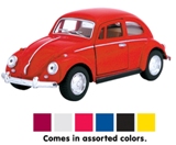 Die Cast 1967 Volkswagen Classic Beetle car - 4 colors