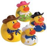 Cowboy Rubber Duck (only one included)